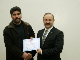 Pasinlerli Çiftçiler Sertifikalarını Aldı Galeri