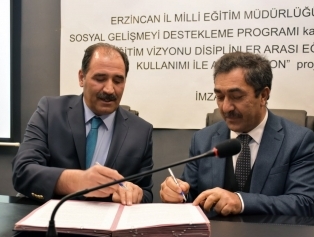 SOGEP Kapsamında Erzincan Milli Eğitim Müdürlüğü ile Protokol İmzalandı Galeri