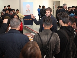 Sanayicilerle Öğrenciler Erzincan’da Buluştu Galeri