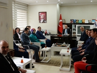 Erzurum Valisi Seyfettin AZİZOĞLU Ajansımızı Ziyaret Etti Galeri