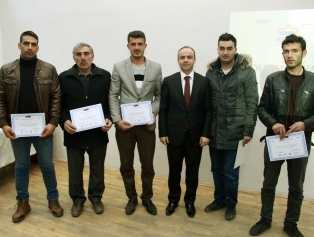 Pasinlerli Çiftçiler Sertifikalarını Aldı Galeri