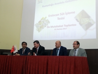 Erzincan Süt İşleme Tesisi Projesi Mutabakat Toplantısı Galeri