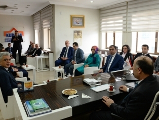 Erzurum Valisi Seyfettin AZİZOĞLU Ajansımızı Ziyaret Etti Galeri