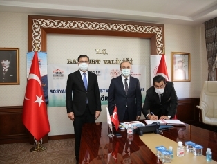 Demirözü Pestil ve Köme Tesisi İçin İmzalar Atıldı Galeri