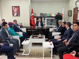 Erzurum Valisi Seyfettin AZİZOĞLU Ajansımızı Ziyaret Etti Galeri