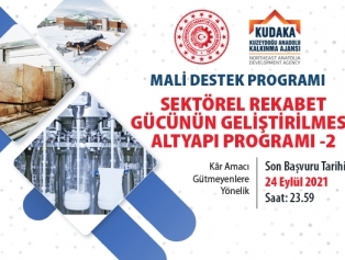 2021 Yılı Sektörel Rekabet Gücünün Geliştirilmesi Altyapı Programı-2 İlanı Galeri